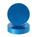 Blue Metallic Melamine Coasters - Pack of 6