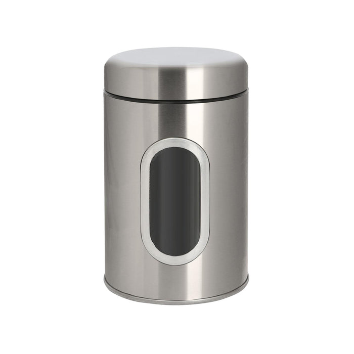Brushed Stainless Steel Food Storage Container with Window