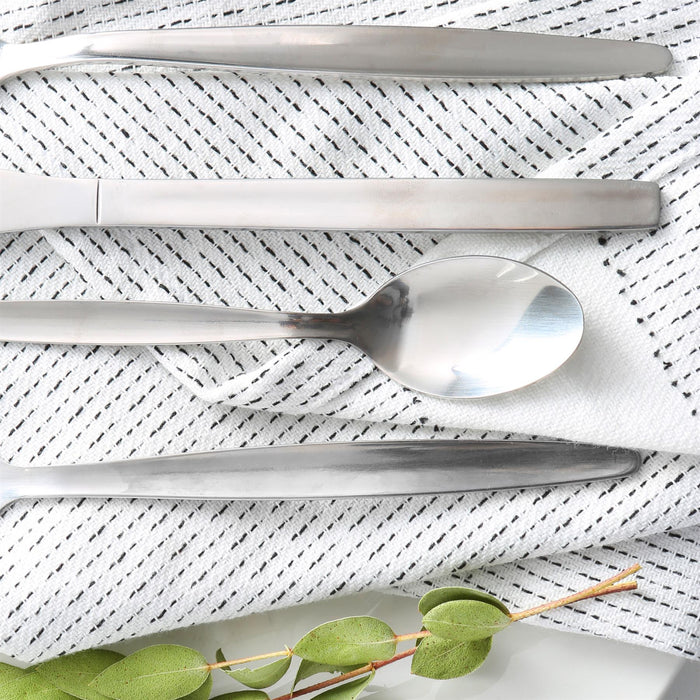 Classic Stainless Steel Dessert Spoons - Pack of 6