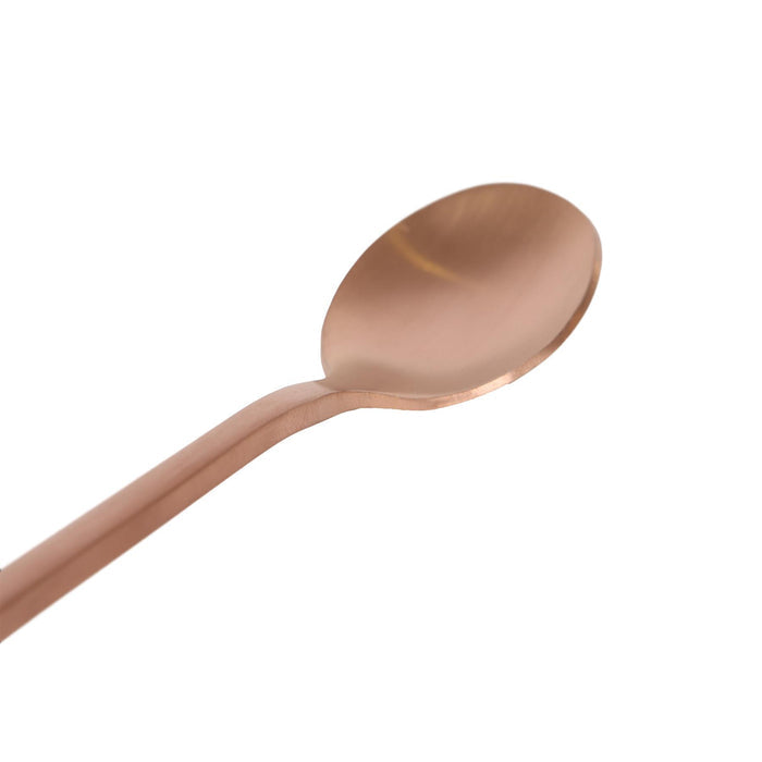 Copper 14.5cm Stainless Steel Teaspoons - Pack of 4