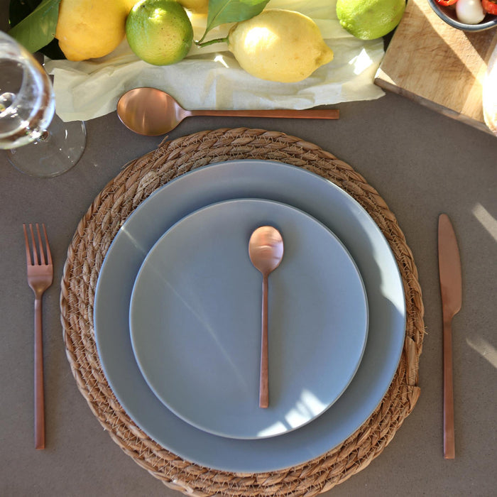 Copper 16-Piece Stainless Steel Cutlery Set