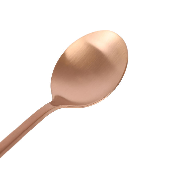 Copper 16-Piece Stainless Steel Cutlery Set