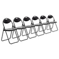Curved Padded Folding Chair - Pack of Six