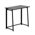 Deluxe Black Folding Wooden Desk