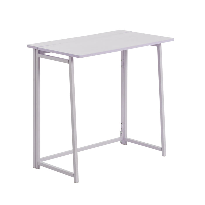Deluxe Lilac Folding Wooden Desk