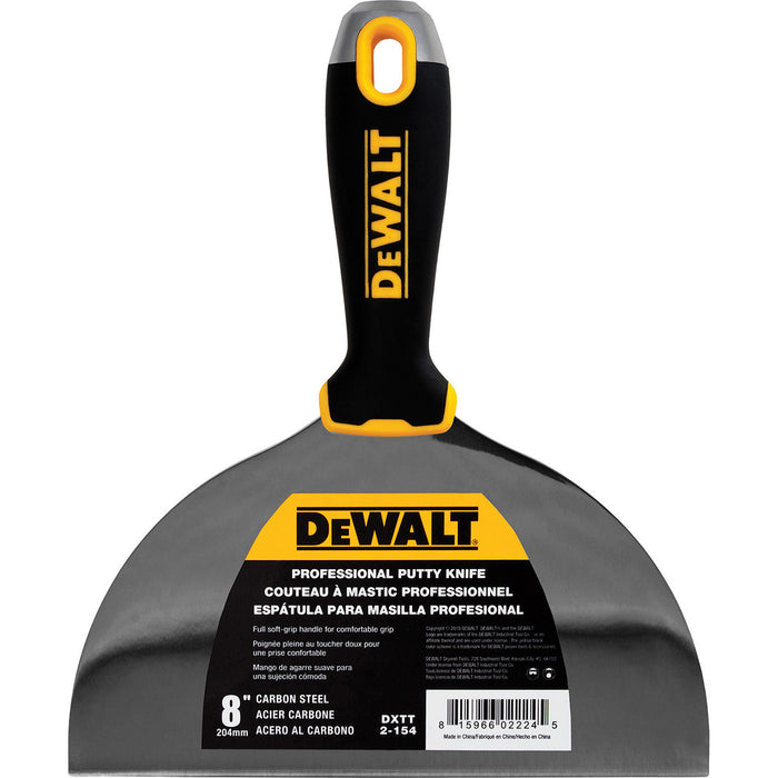 DeWalt Carbon Steel Finishing Knife with Soft Grip Handle