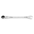 SK80065 - Flex-Head X-Frame® 6-Point Metric Chrome Ratcheting Combination Wrench, 15mm