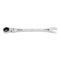 SK80082 - Flex-Head X-Frame® 6-Point SAE Chrome Ratcheting Combination Wrench, 5/8"