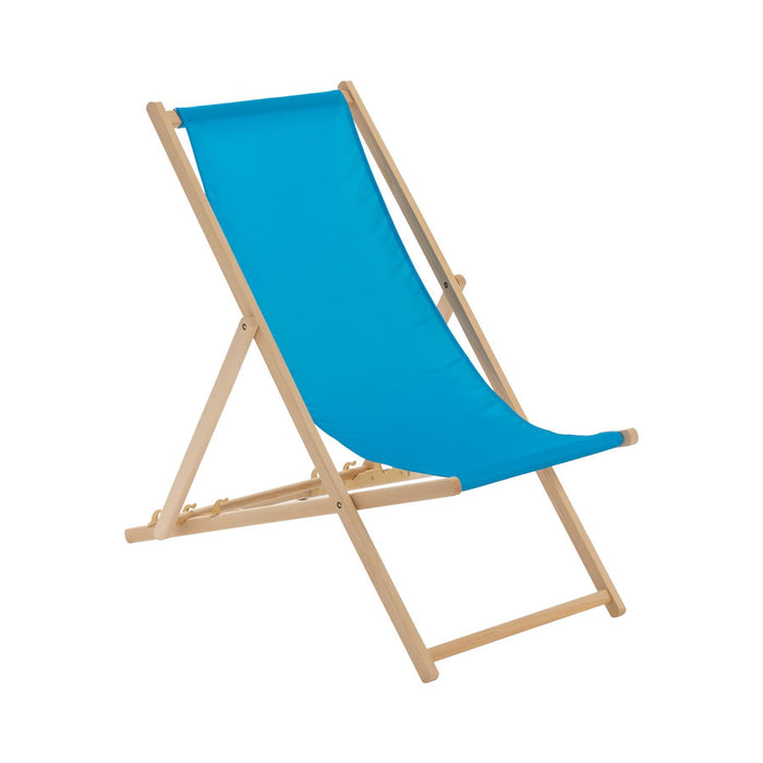 Folding Wooden Deck Chair