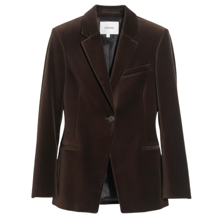 Frame Velvet Blazer