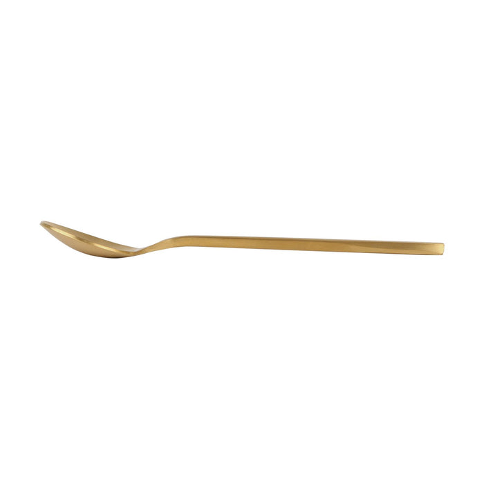 Gold 14.5cm Stainless Steel Teaspoons - Pack of 4