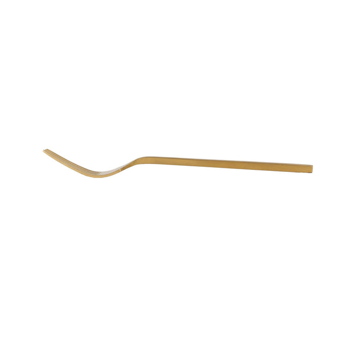 Gold 15cm Stainless Steel Cake Forks - Pack of 4