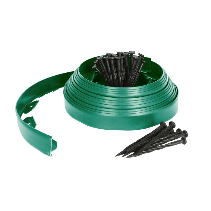 Green Flexible Plastic Lawn & Path Edging