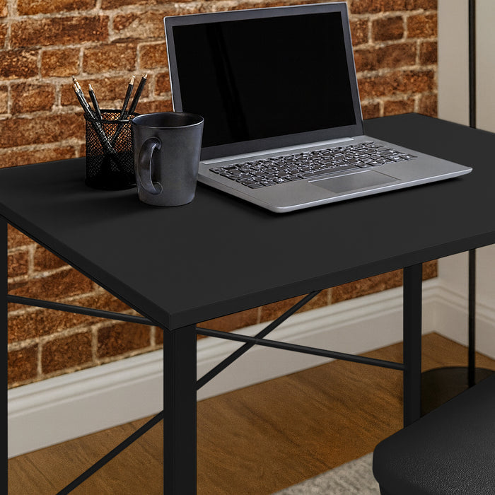 Industrial Office Desk - Black
