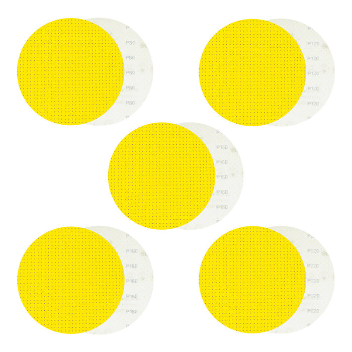Joest 9" Round Drywall Sanding Discs Variety Sampler (10 Pack)