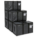Large Heavy Duty Moving Bags - 90L - Anthracite - Pack of 6