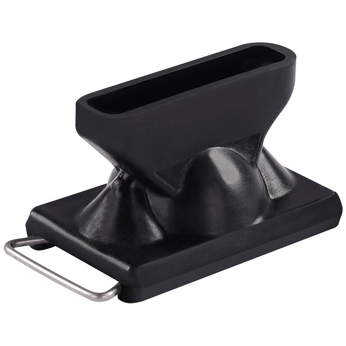 Black Level 5 Outside Corner Applicator made from glass-filled polymer with a stainless steel universal ball socket