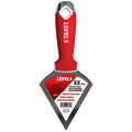 3.5-inch Level 5 Pointing Knife with a stainless steel blade, red soft-grip handle, metal hammer head, and hang hole