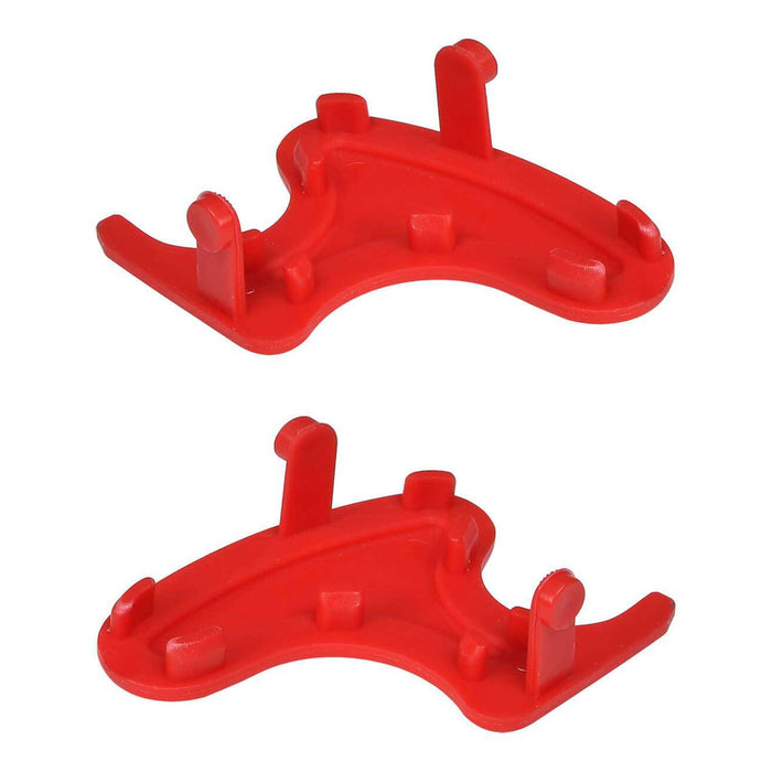 Level 5 Replacement Aluminum-Body Skimming Blade End Caps
