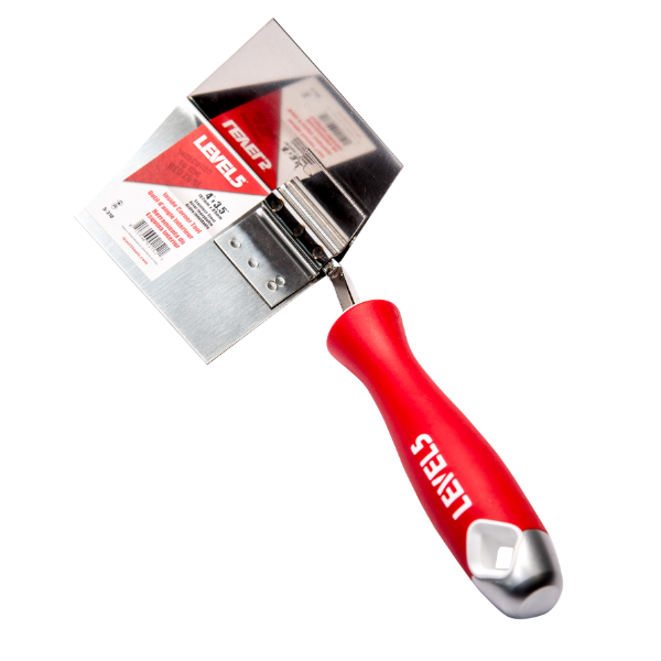 LEVEL5 4-INCH INSIDE CORNER TROWEL | STAINLESS STEEL | 5-310