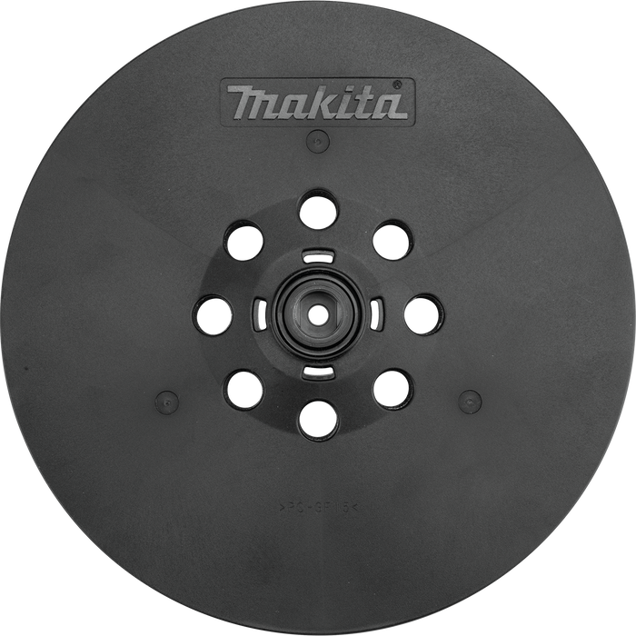 Makita 9" Round Sanding Backing Pad - Hook and Loop