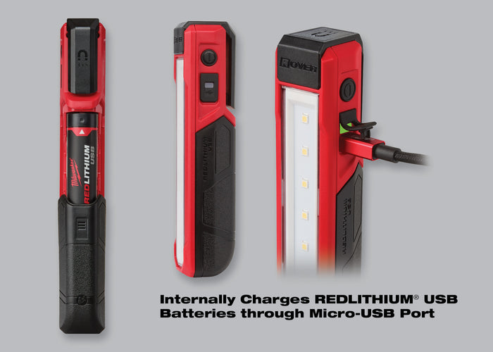 Milwaukee 2112-21 USB Rechargeable Rover Pocket Flood Light