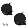 Mirka Front Wheels with Brake for DE 1230 Dust Extractor (Pack of 2)