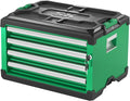 SK03116 - Modular Stackable Storage Tool Box, 4-Drawer Steel Box