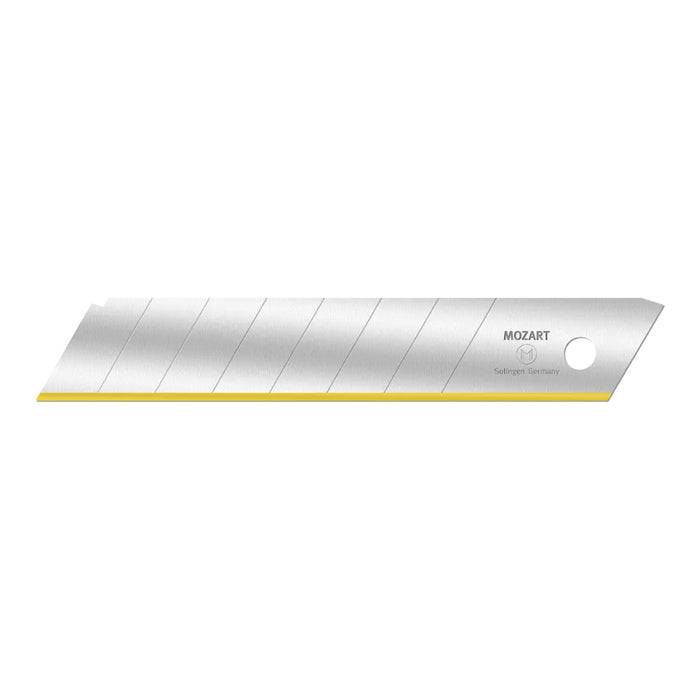 Mozart Snap-Off Blade TIN HRC 65 Hardness 18mm (10-Pack)