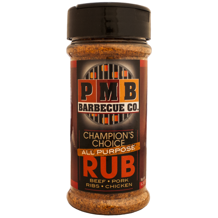 PMB Barbecue Champion's Choice All Purpose Rub - Kansas City Brand