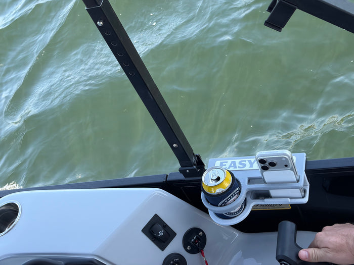 Pontoon Rail Koozie Holder $49 | Free Shipping
