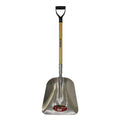 Pro-Yard Grain Scoop Shovel - Aluminum Blade with Wooden Handle