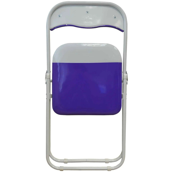 Purple Wave Padded Folding Chair