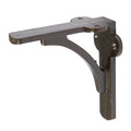 Raw 100mm Curved Iron Shelf Bracket