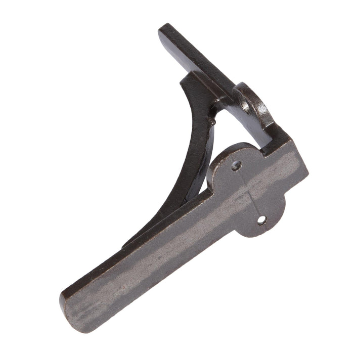 Raw 100mm Curved Iron Shelf Bracket