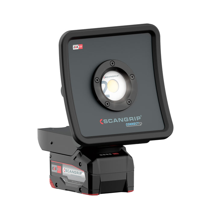 Scangrip Nova 2 Connect 2000 Lumen Compact LED Floodlight For 18V/20V Battery Packs