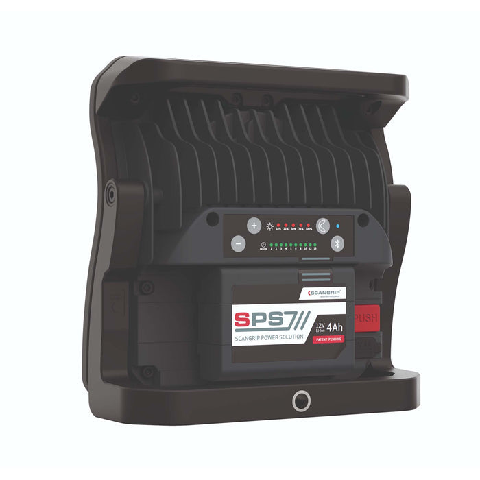Scangrip Nova 4 SPS High Efficiency 4,000 Lumen COB LED Work Light with Exchangeable Battery System