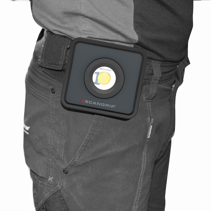 Scangrip Nova MINI High Efficiency 1,000 Lumen Compact COB LED Work Light with Exchangeable Battery System