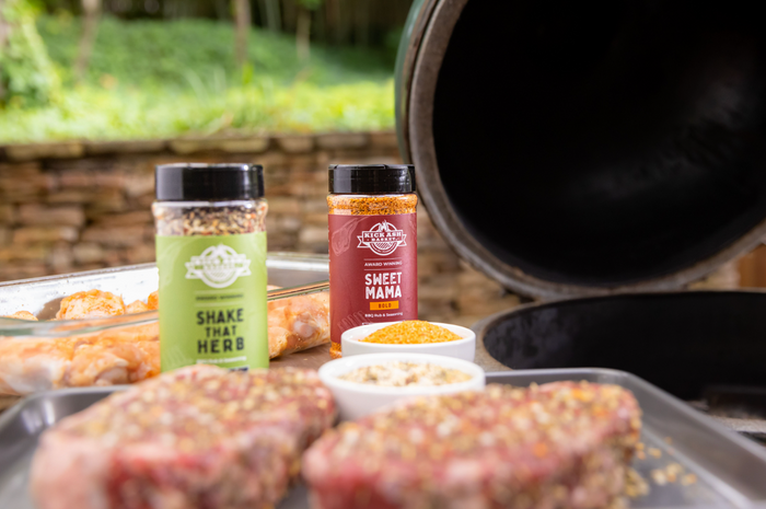Shake That Heat/Herb & Sweet Mama Original/Bold Rubs (4 Pack Variety)
