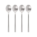 Silver 14.5cm Stainless Steel Teaspoons - Pack of 4