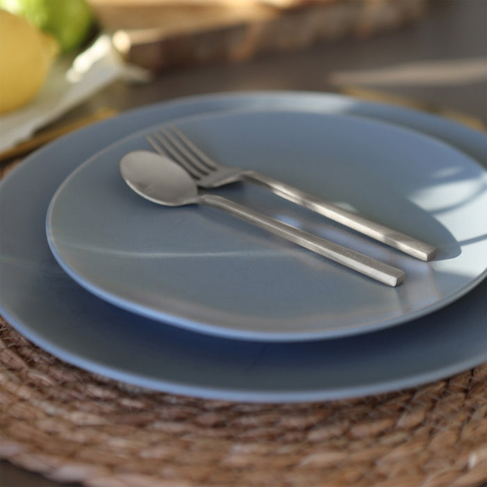 Silver 14.5cm Stainless Steel Teaspoons - Pack of 4