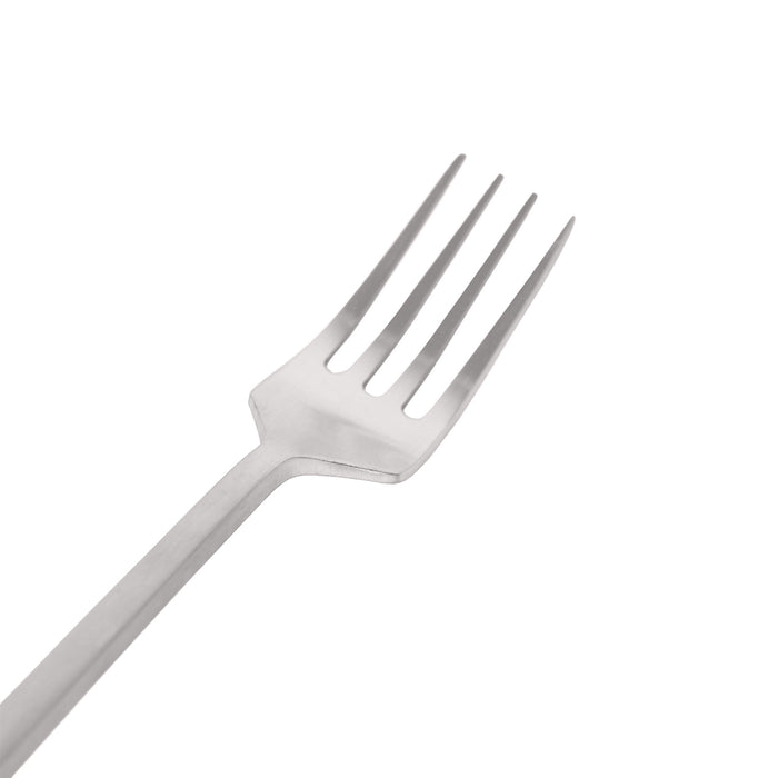 Silver 15cm Stainless Steel Cake Forks - Pack of 4