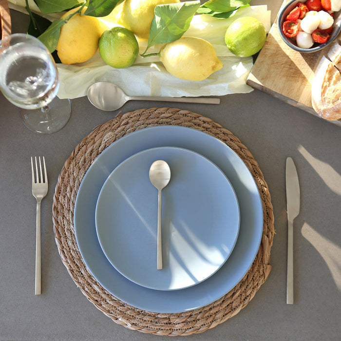 Silver 16-Piece Stainless Steel Cutlery Set