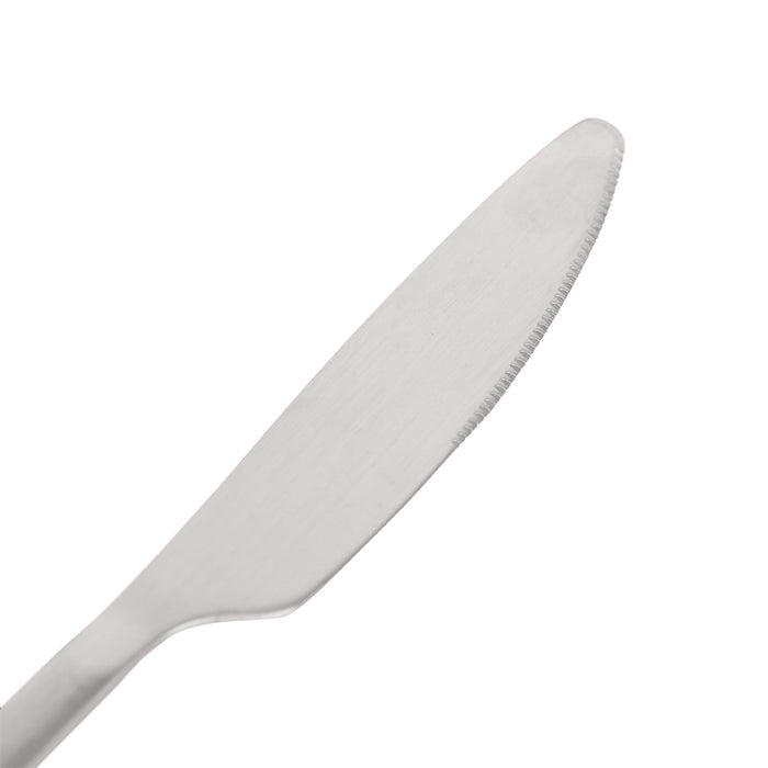 Silver 16-Piece Stainless Steel Cutlery Set