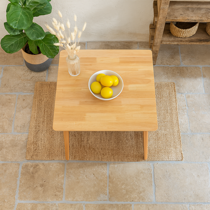 Square Wooden Dining Table - 90cm x 90cm