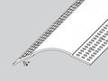 Trim-Tex 1 ½" R. Bullnose Splayed Corner Bead