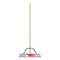 Vileda Polystyrene Fill - 24" Fine Sweep Push Broom with Handle and Brace