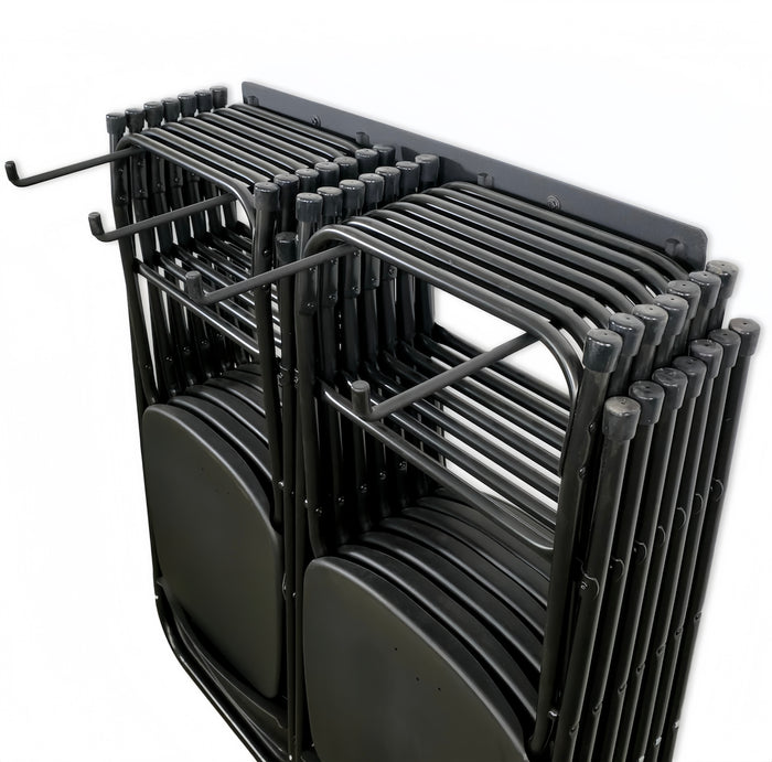 Wall Mounted Chair Storage Rack