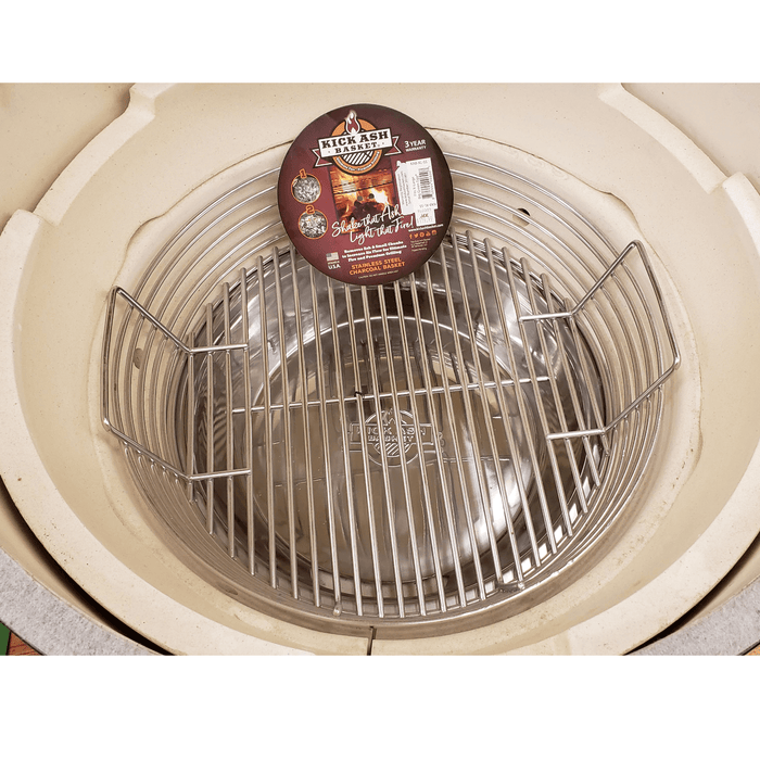 Kick Ash Basket and Can in BGE XL