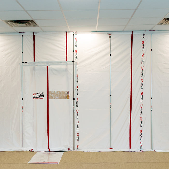 ZipWall® MDK Magnetic Dust Barrier Door Kit